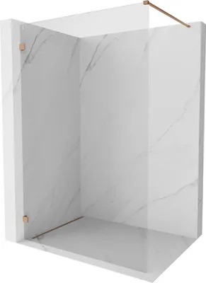 Immagine prodotto di Mexen Lunar pannello doccia Walk-in sinistro 160 x 200 cm, trasparente 8 mm, rame spazzolato - 830-160-000-65-00-L