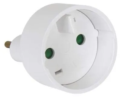 Productafbeelding van 701070 universele reisstekker, adapter Europa, 10/16 A