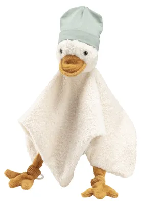 Produktbild von Sterntaler Schmusetuch, Kuscheltier, Trösterchen mittel Ente Edda Lou mit Beanie