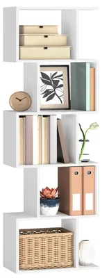 Immagine prodotto di VASAGLE - Collezione Custos: Libreria, scaffale con 5 ripiani, 24 x 40 x 159 cm, [colore]
