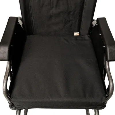 Produktbild von SENIORI Rollstuhlkissen Sitzkissen für Rollstuhl Sitzerhöhungv 42 x 42 x 8 cm Antidekubitus Kissen mit doppelter Schaumstoffschicht (2K. Schwarz)