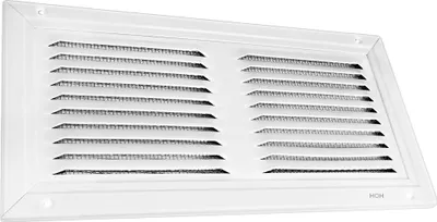 Produktbild von Lüftungsgitter LG 3015 MGSW Lamellengitter Weiß 300 x 150 Zuluft Abluftgitter