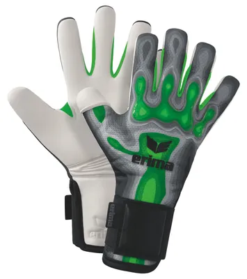 Produktbild von Erima Flex-Ray Match Eco Torwarthandschuhe - Grau / Grün