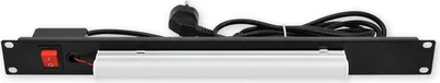Image de AC.LGHT.001 - Unité d'éclairage 19", 1U, LED, interrupteur