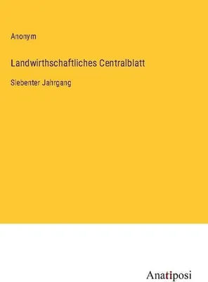 Produktbild von Landwirthschaftliches Centralblatt