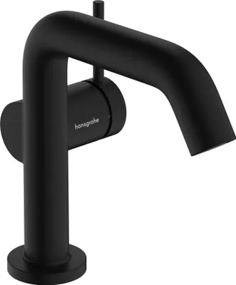 Produktbild von hansgrohe Einhebel-Waschtischarmatur Tecturis S F Ausl. 130mm, Push-Open-Ablaufg., matt-sw