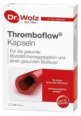 Zdjęcie produktu dla Kapsułki Thromboflow Dr.Wolz 60 kapsułek