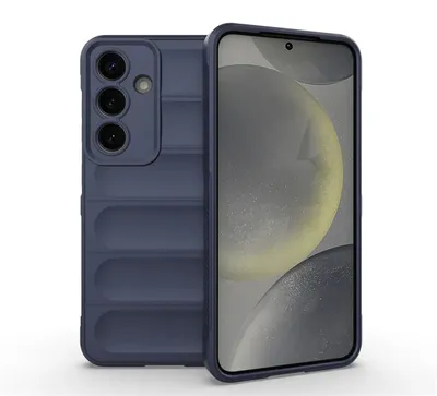 Produktbild von MobyDefend Hülle für Samsung Galaxy S25 Plus (S25+) - TPU Gripcase - Blau