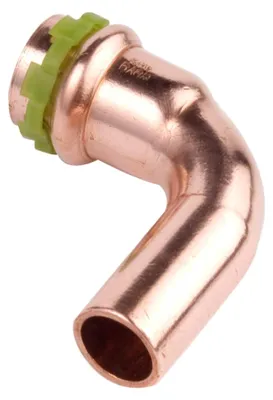 Produktbild von Kupfer Pressfitting SudoPress Bogen 90° 12 mm Innen/Außen