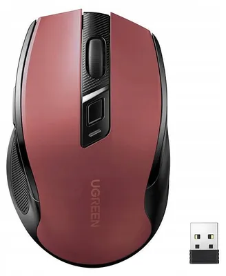 Produktbild von Ugreen Kabellose Computermaus mit AA-Batterie 2,4 GHz Bluetooth 5.0