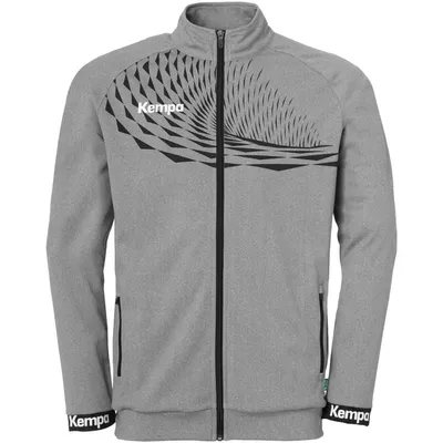 Produktbild von Kempa Wave 26 Poly Trainingsjacke Herren 213 - dark grau melange/anthra XL