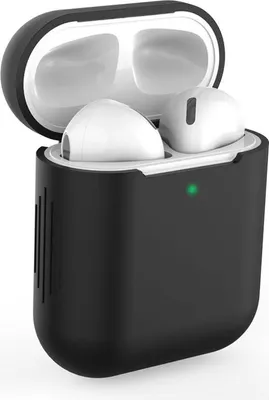 Zdjęcie produktu dla Etui Tech-Protect Icon do AirPods 1, 2, czarne