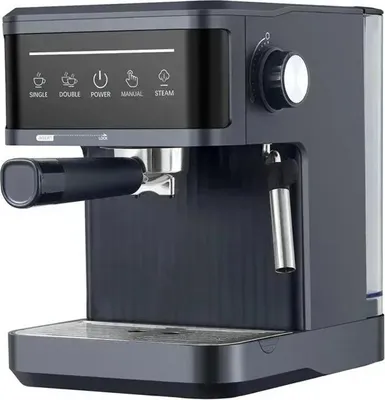 Immagine prodotto di Macchina per caffè espresso, montalatte automatico, funzionamento semiautomatico, nero, EU-a