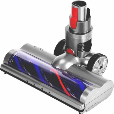 Productafbeelding van PromoHome® borstel voor Dyson V7, V8, V10, V11 en V15 stofzuigers - Elektrische directe aandrijving - 4 LED-lampen - Geschikt voor harde vloeren en laagpolige tapijten