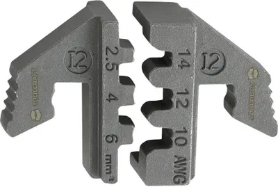 Produktbild von TOOLCRAFT PLE-0I2 Crimpeinsatz Solar-Steckverbinder geeignet für MC4 2.5 bis 6 mm² Passend für Marke (Zangen) TOOLCRAFT