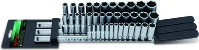 Produktbild von TOPTUL Steckschlüsselsatz Knarenkasten GAAQ3703 Chrom-Vanadium-Stahl