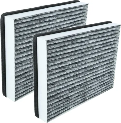 Produktbild von vhbw 2x Aktivkohlefilter Ersatz für Miele 20228038, DKF 36-P für Dunstabzugshaube