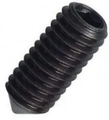 Produktbild von Gewindestift+Spitze, DIN 914, M5x10 - Packung mit 1000 Stück