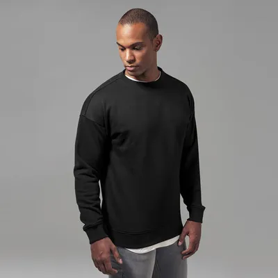 Zdjęcie produktu dla Męska bluza Urban Classics Sweat Crewneck, czarna – rozmiar XXL