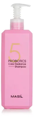Imagen del producto de Champú con probióticos para cabello teñido. 5 Probióticos (Champú para el brillo del color). Volumen: 500 ml