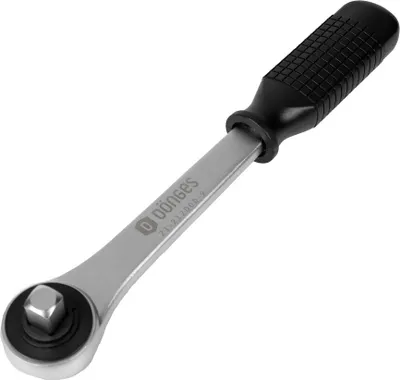 Produktbild von Dönges Umsteckratsche 1/2", mit Vierkant, Länge 250 mm (Durchsteckknarre)