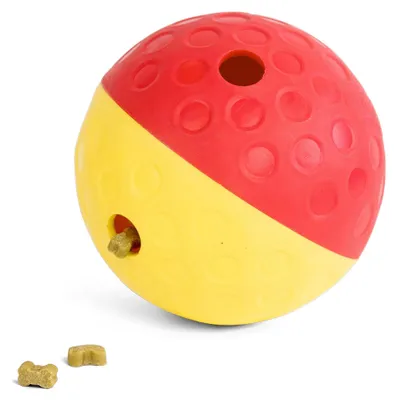 Produktbild von Outward Hound Treat Tumble, Hund, Interaktives Spielzeug, Rot, Gelb, 14,6 cm