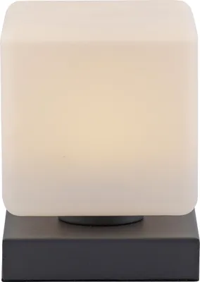 Produktbild von Paul Neuhaus Tischleuchte DADOA LBH 12x12x16 cm grau Tischlampe Klemmleuchte