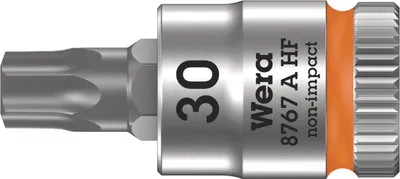 Produktbild von Steckschlüsseleinsatz 8767 A HF TORX® 1/4 Zoll T30 L.28mm WERA