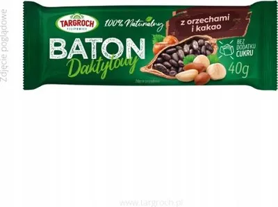 Obrázok produktu pre Datľová tyčinka s orechmi a kakaom 40g TAR-GROCH