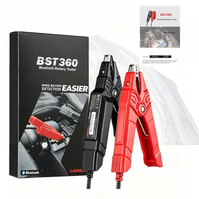 Produktbild von LAUNCH BST360 11V 16V Auto-Batterie-Tester, Bluetooth-Batterie-Ladungstester Ladekurbel-System-Analysator für Android/iPhone/Launch X431