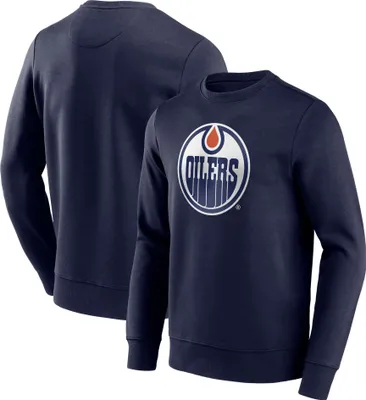 Obrázek produktu pro Pánská mikina Edmonton Oilers NHL Primary Logo Graphic Crew Sweatshirt - VALUE Velikost: S