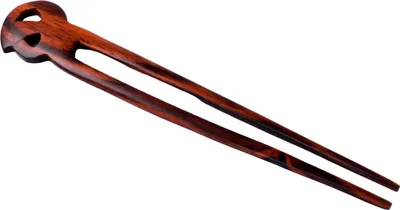 Produktbild von Holz Haarspange, Haarnadel - Modell 21, Braun, Haarspangen, Haarschmuck