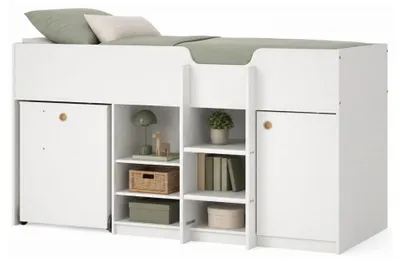 Produktbild von Lamedani - Schlafzimmer-Set, 203x104x111h cm Weiß