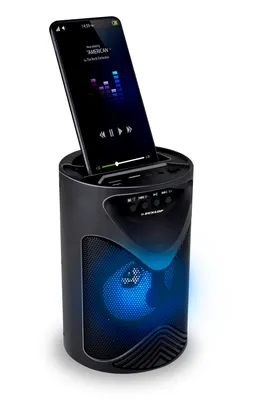 Immagine prodotto di DUNLOP Altoparlante portatile 10W Bluetooth Luce LED Nero