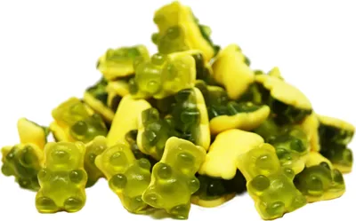 Produktbild Fruchtgummi Waldmeister mit Wackelpudding und Vanillesauce 300g