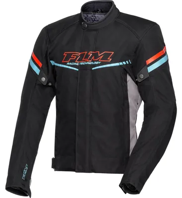 Produktbild von FLM Traction Textiljacke Motorrad, Wasserdicht, Atmungsaktiv, POLO