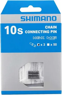 Produktbild von Shimano 7900/7801 10s Connecting Kettennietstift Für Fahrrad 3 Einheiten Schwarz  Schwarz One Size