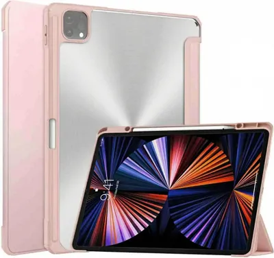 Image de imoshion Trifold Hardcase Bookcase voor de Apple iPad Pro 12.9 (2018/2020/2021/2022) - Roze