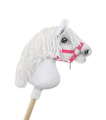 Produktbild von Hobby Horse A4 buckle Pferdehalfter klein - dunkelrosa