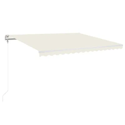 Produktbild von vidaXL Markise Automatisch Einziehbar 450x350 cm Creme