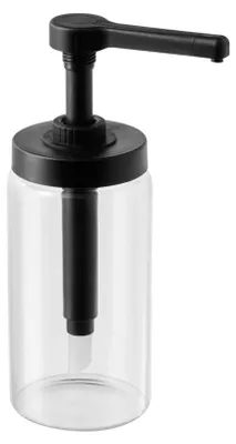 Produktbild von APS 93286 Dosierspender DISPENSA - Glas, 1 Liter, Ø 10 cm, Höhe 27 cm, Hubvolumen 15 ml
