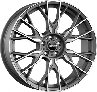 Zdjęcie produktu dla Koło Aluminiowe Gmp Fender 9X22 5X112 Et 22 Matt Anthracite Diamond