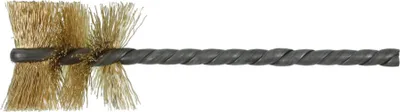 Image de Brosse pour tuyaux Lessmann, fil de laiton 0,20 mm, diamètre de la brosse 25 mm
