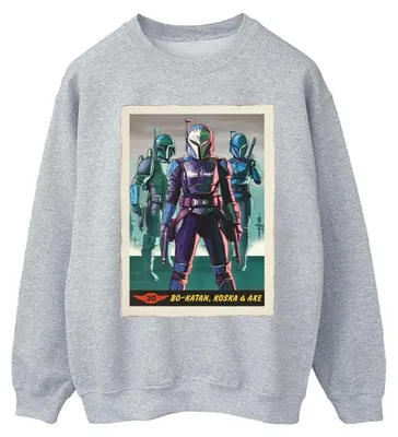 Zdjęcie produktu dla Bluza męska „Star Wars – The Mandalorian” BI46586 (XL) (szara)
