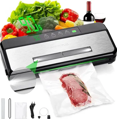 Produktbild von Vakuumgerät - Vakuumierer - Vakuumversiegler - Vakuumverpackungsgerät - Vakuumsealer für Beutel