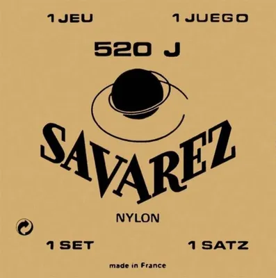 Obrázek produktu pro Savarez 520J, Kytara, Nylon, 6 kusů