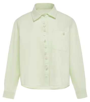 Image de Chemise pour femme TEYLON - verte, taille M