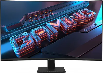Image de Gigabyte GS32QC Moniteur LED incurvé, 80 cm (31,5"), 2.560 x 1.440 Pixel QHD, 1 ms, VA, neigbar, HDMI, Displayport, schwarz