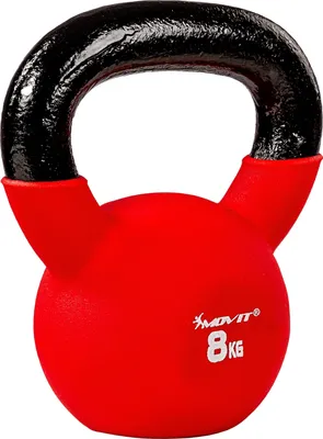 Obrázek produktu pro MOVIT Kettlebell činka, červená, 8 kg
