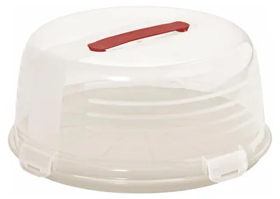 Image de Boîte Curver® 00416-128-00, pour gâteau, Vintage, 347x347x156 mm